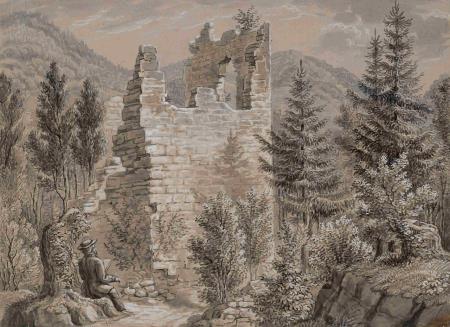 Ruševine gradu Stara Soteska, Franz Kurz zum Thurn und Goldenstein